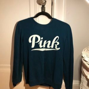 Teal crew neck from Pink.